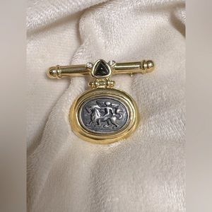 Vintage Jesara Byzantine Style Brooch